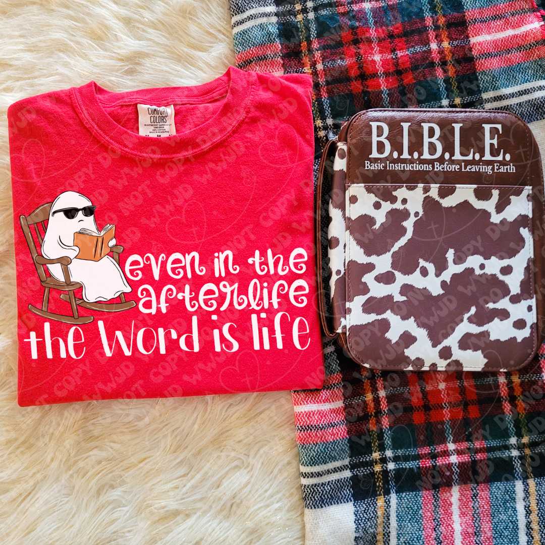 The Word is Life White Font