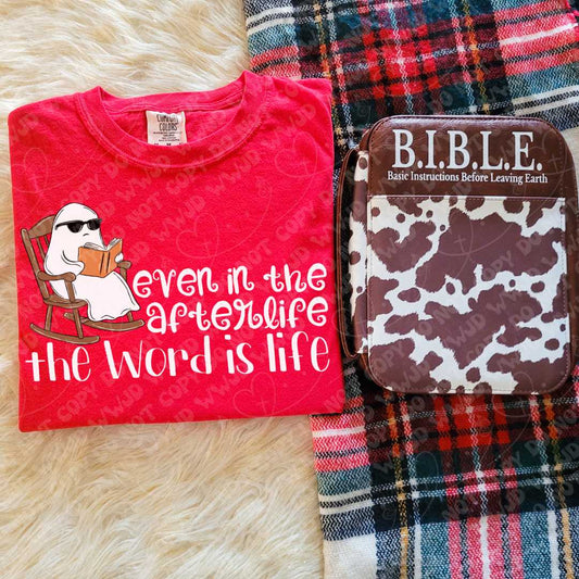 The Word is Life White Font