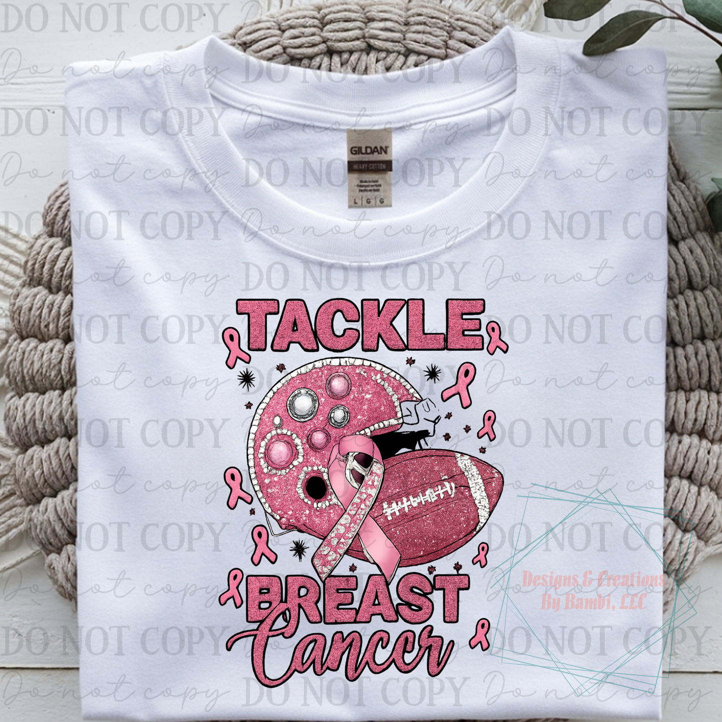 Tackle Breast Cancer Bling