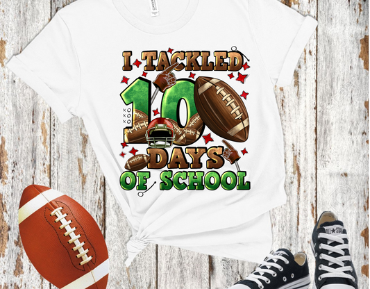 I Tackled 100 Days of School Football