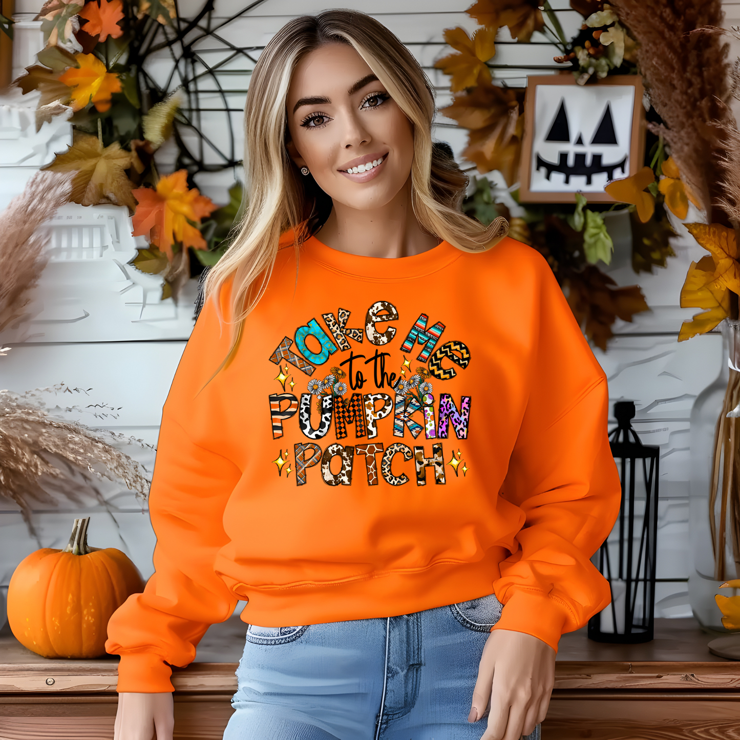 Take Me To The Pumpkin Patch Multi Patterns