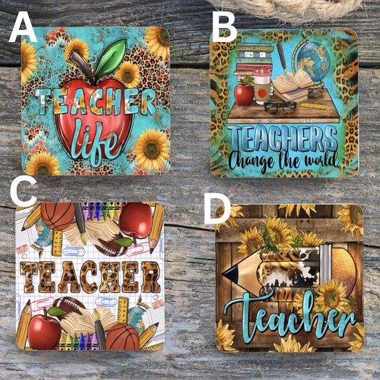 Teacher Coaster Set 1