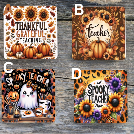 Teacher Coaster Set 2