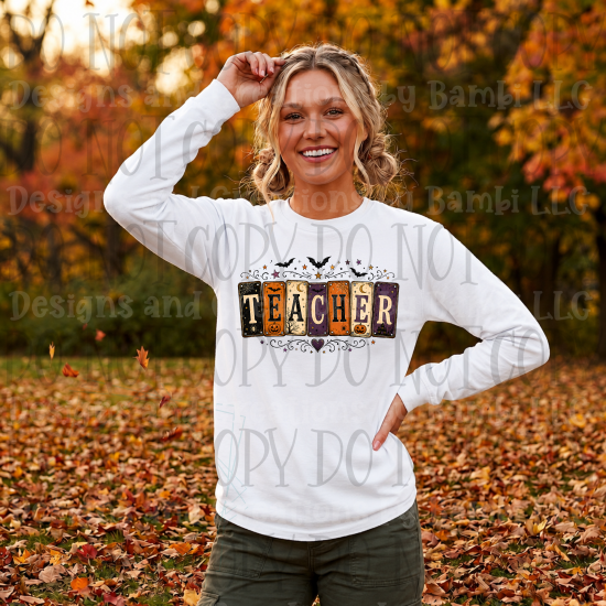 Teacher Halloween Spooky
