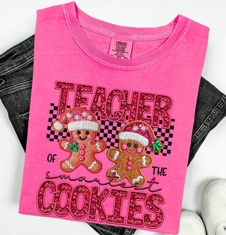 Teacher Of The Smartest Cookies (Christmas)