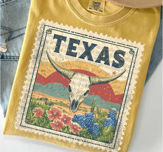 Texas State Stamp