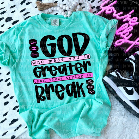 The God Who Made You