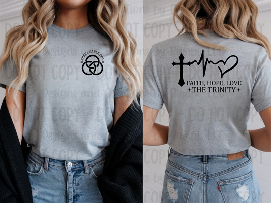 The Trinity (Pocket/Back) Black Font