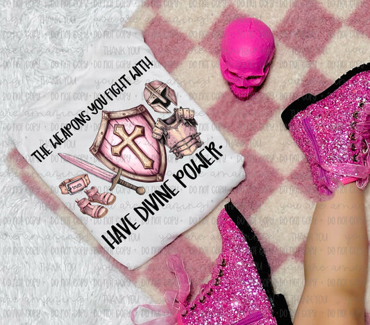 The Weapons You Fight With Pink