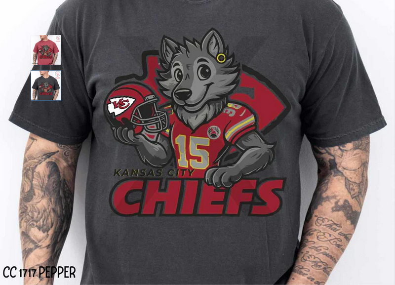 Throwback Chiefs Mascot