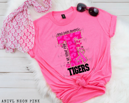 Tigers We Wear Pink Leopard and Gold