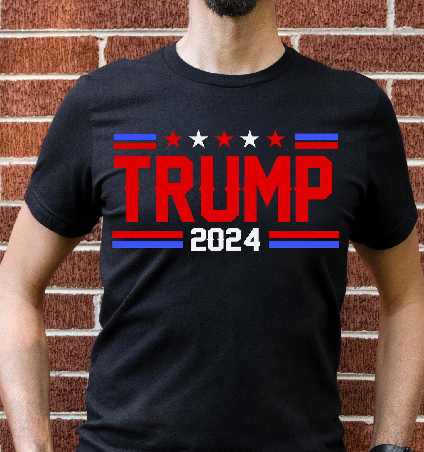 Trump 2024 Red Font