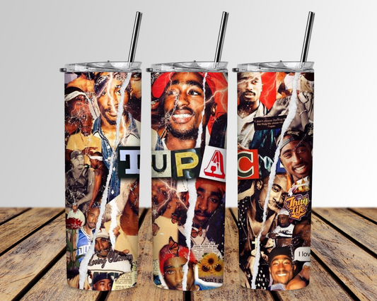 Tupac Sublimation Tumbler