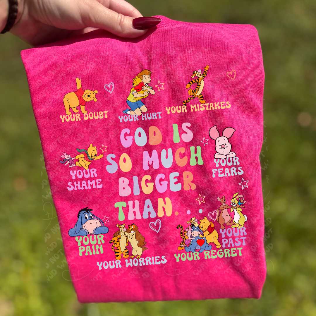 GOD is Much Bigger (Yellow Bear)