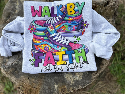Walk by Faith with Tennis Shoe