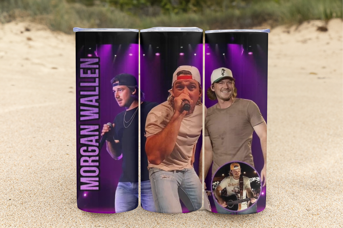 Wallen with Purple Background Sublimation Tumbler