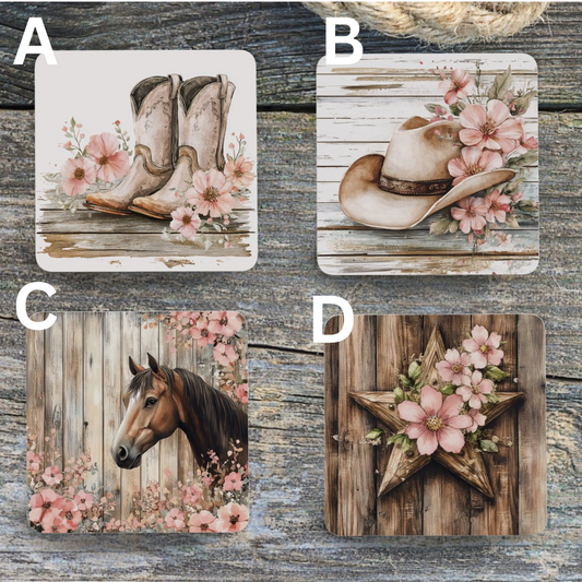 Western Coaster Set 2