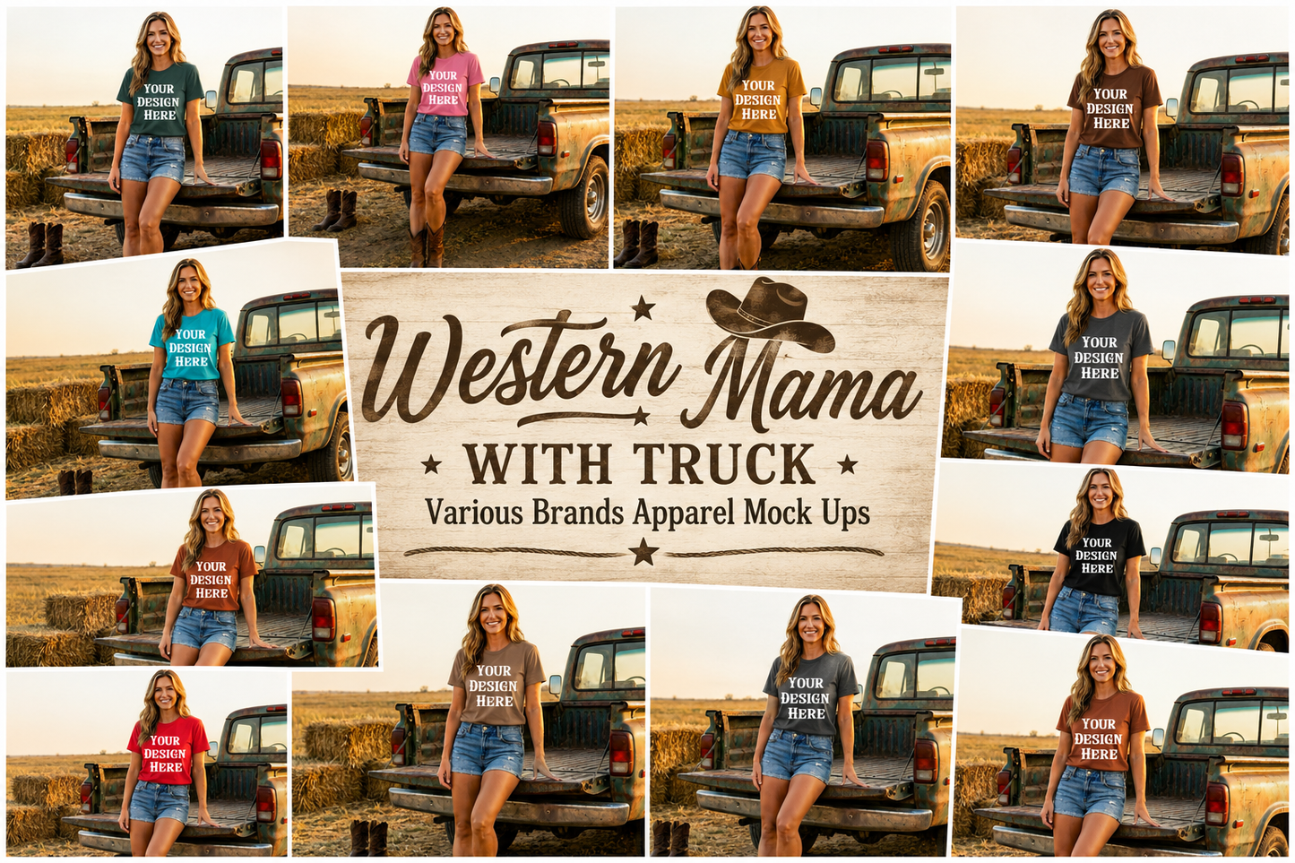 June 2026 Apparel Mock Up Monthly Drive (Large Variety of Brands)