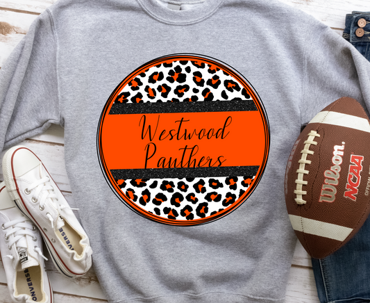 Westwood Panthers Leopard Circle