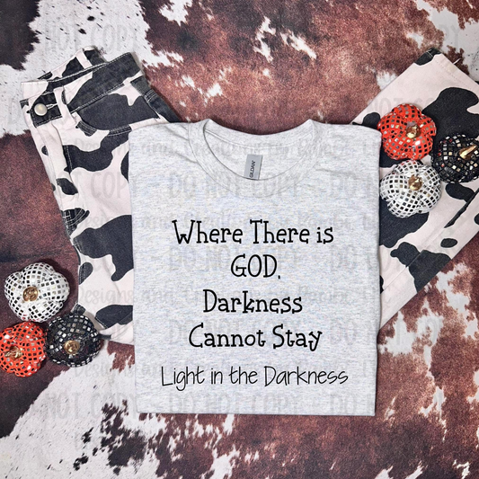 Where There Is God Black Font