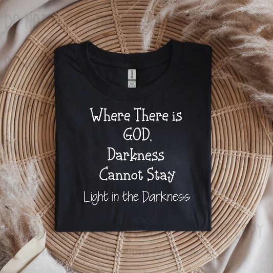 Where There Is God White Font