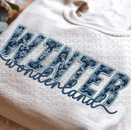 Winter Wonderland Embroidery