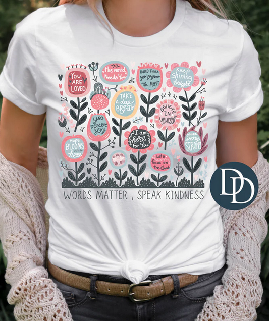 Words Matter Speak Kindness