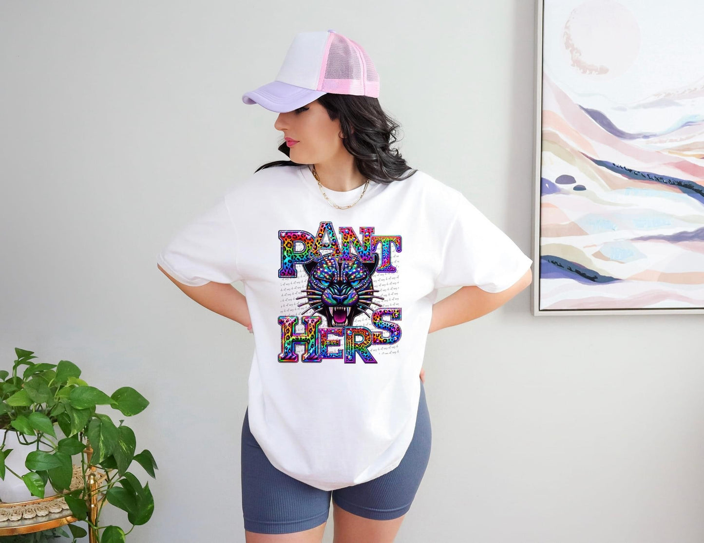 Mascots Rhinestone Leopard Rainbow Collection