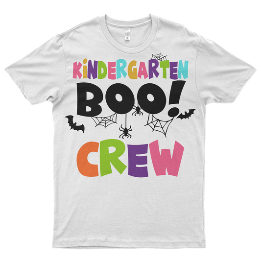 Kindergarten Boo Crew with Bats and Web