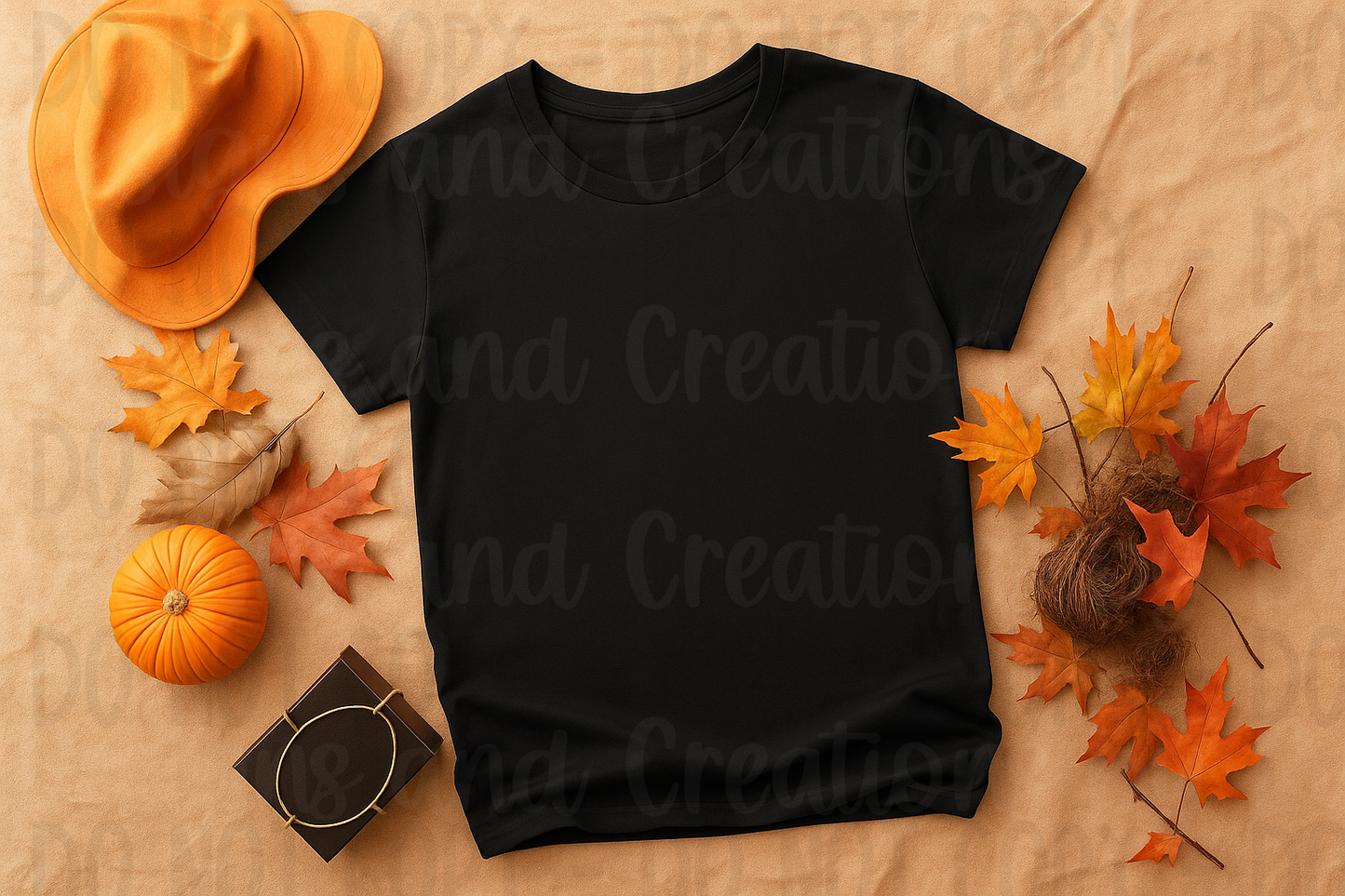 Fall Themed Apparel Digital Mock Up Bundle