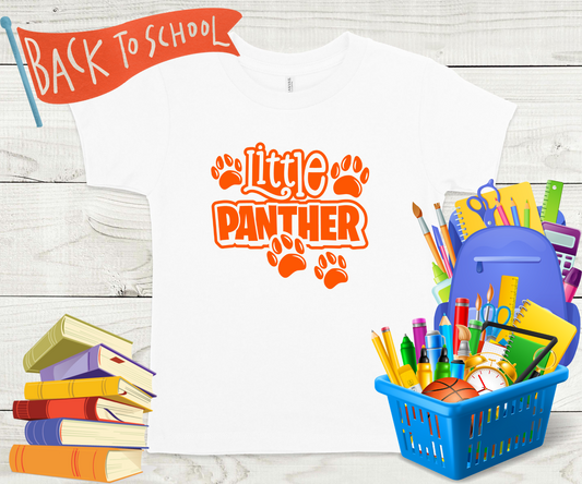 Little Panther in Orange Completed Shirt