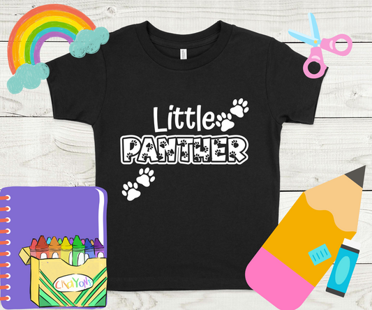 Little Panther in White Completed Shirt