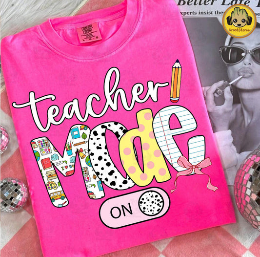 Teacher Mode On