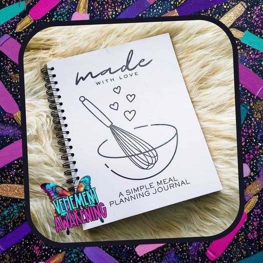 16 Week Meal Planning Journal