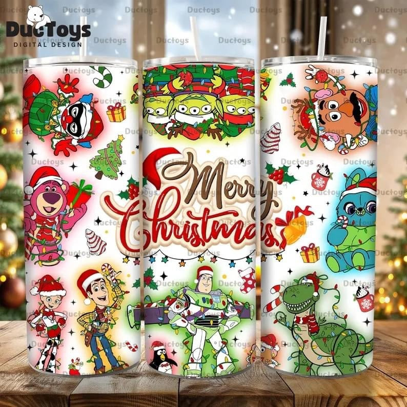 Toys Merry Christmas Sublimation Tumbler