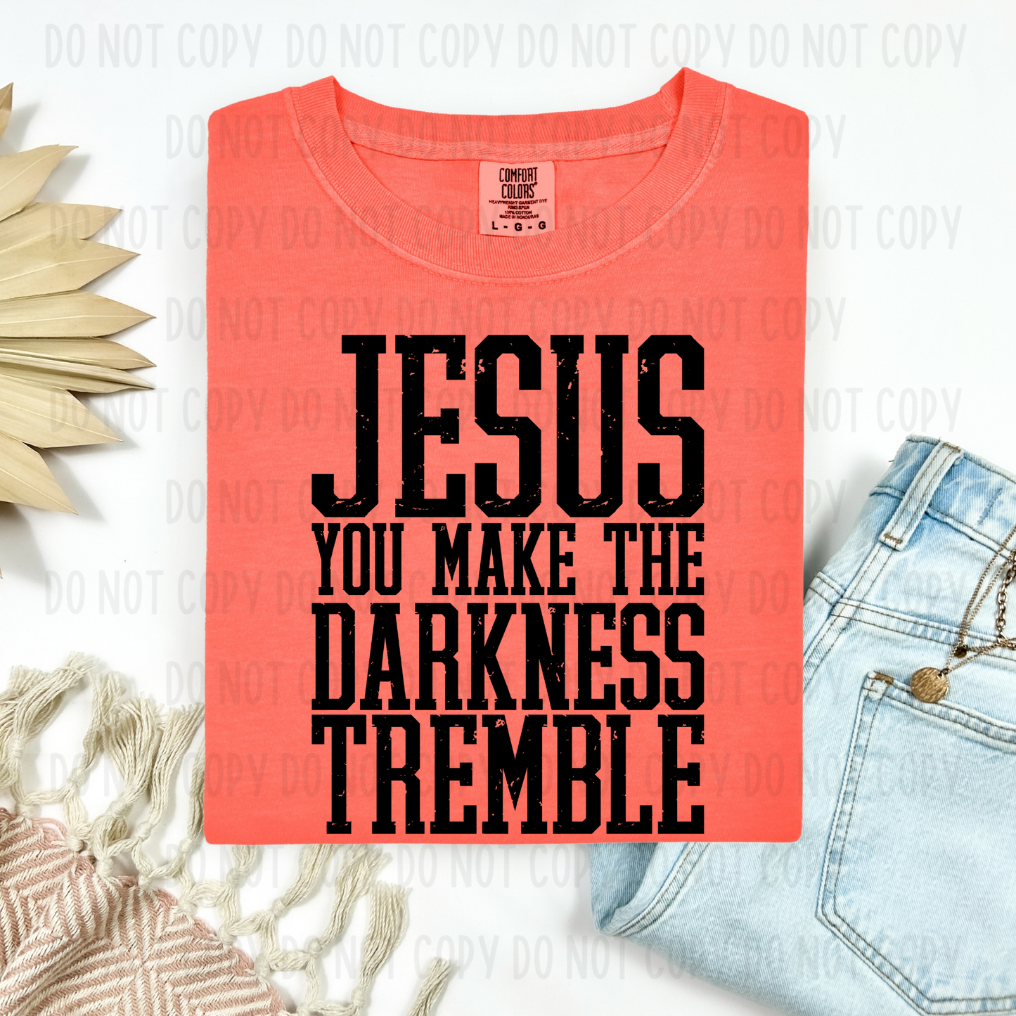 Darkness Trembles Black Font