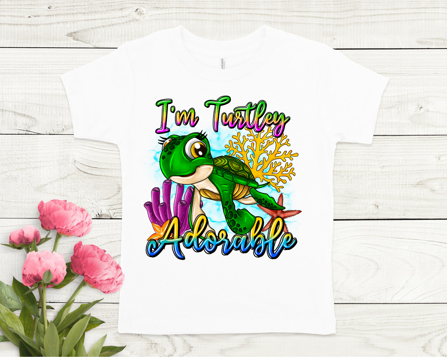 Another I'm Turtley Adorable Completed Tee- Kid