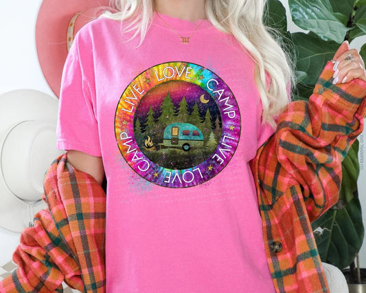 Live-Love-Camping Completed Tee