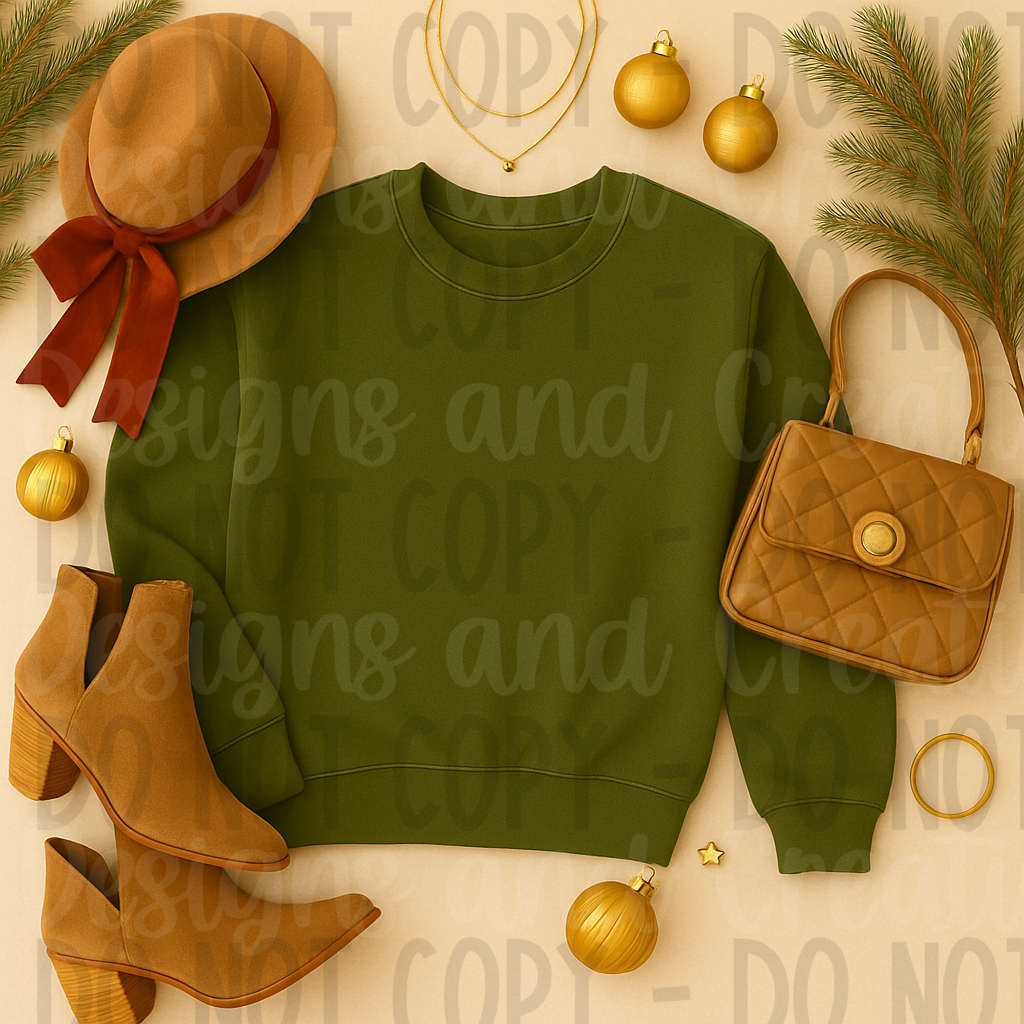 Christmas Apparel Digital Mock Up Bundle