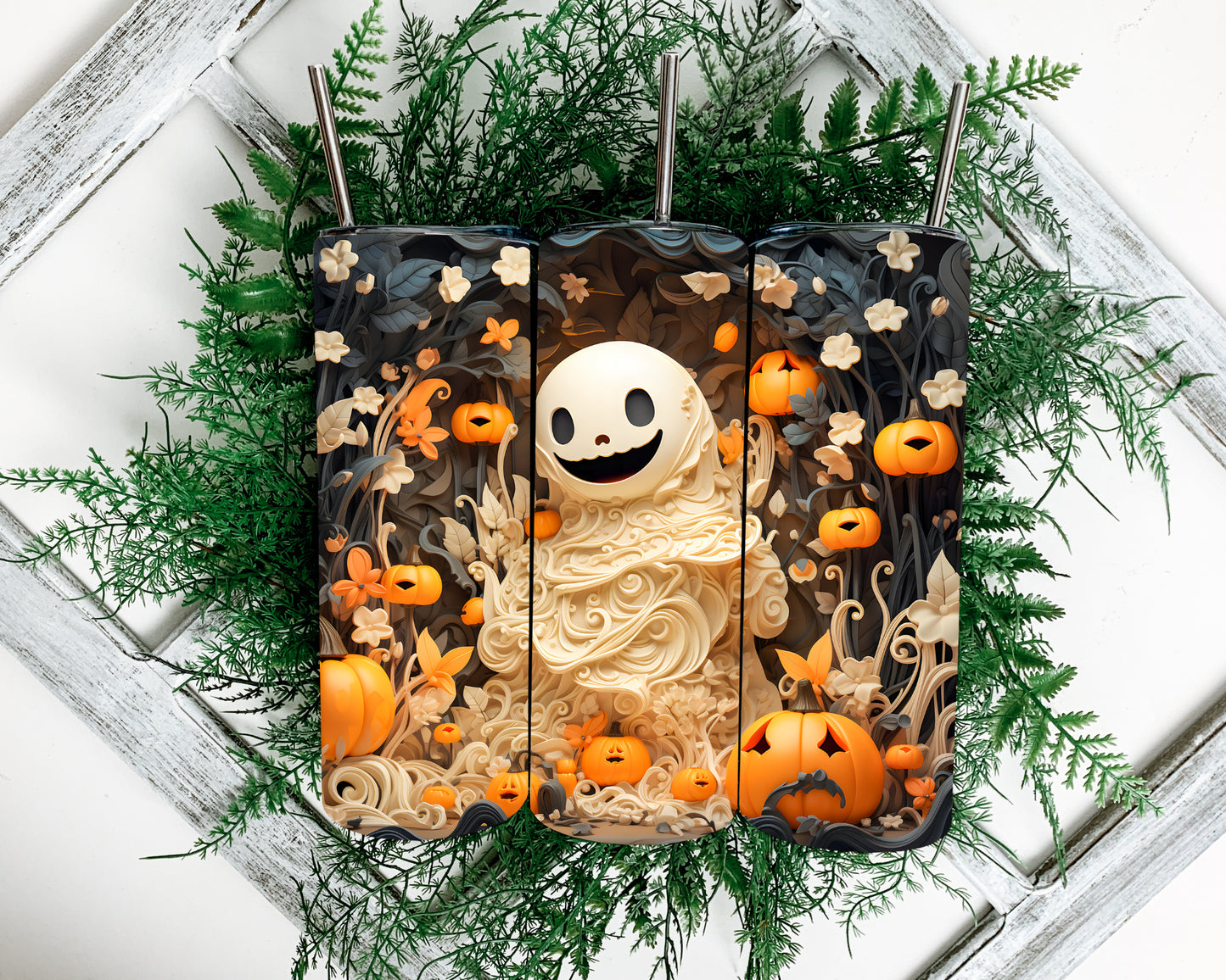 All Things Halloween Sublimation Tumbler