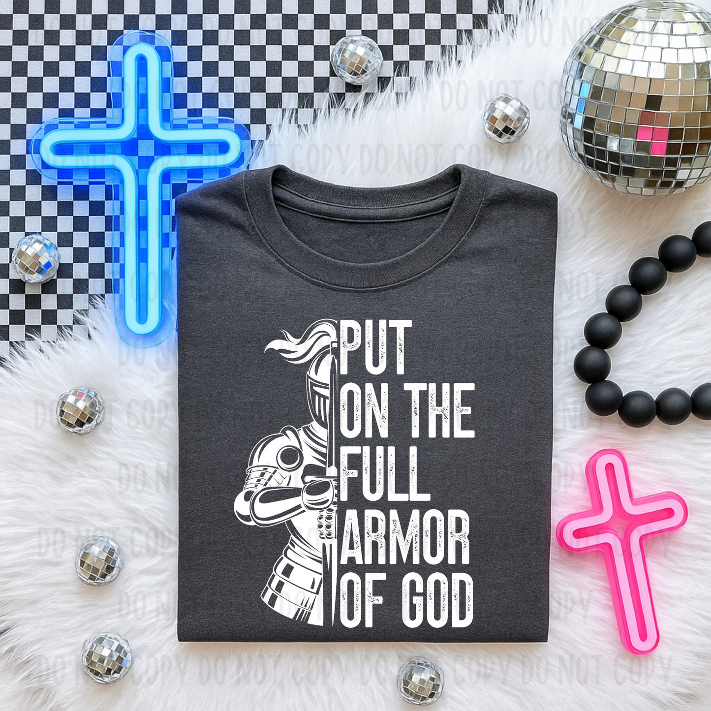 Full Armor White Font