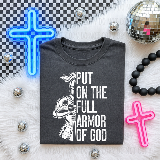 Full Armor White Font